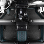 Carmatstech Custom Luxury Car Floor Mats: Y-Pattern + Polypropylene Loop Pile Carpet