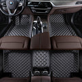 Custom Luxury Car Floor Mats Vehicle Liner Luxury Diamond Stitching