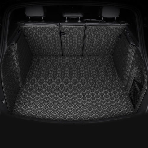 Carmatstech Custom Car Trunk Mats with Y-Pattern Texture